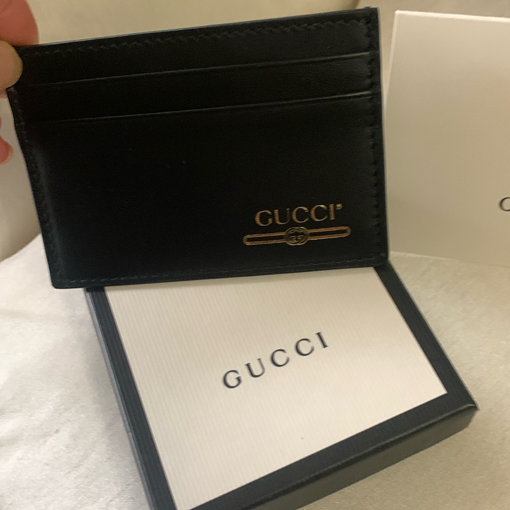 Gucci Card Holder New In Box